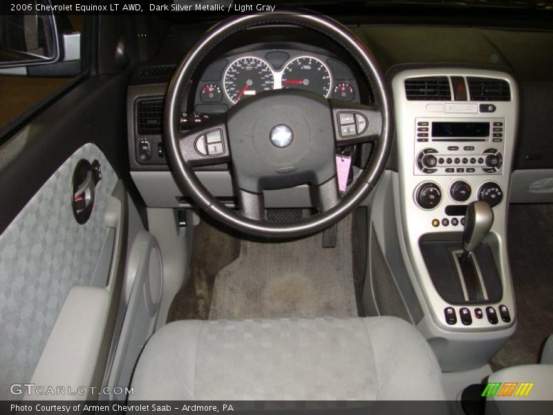 Dark Silver Metallic / Light Gray 2006 Chevrolet Equinox LT AWD