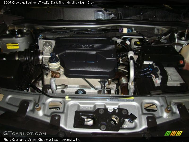 Dark Silver Metallic / Light Gray 2006 Chevrolet Equinox LT AWD