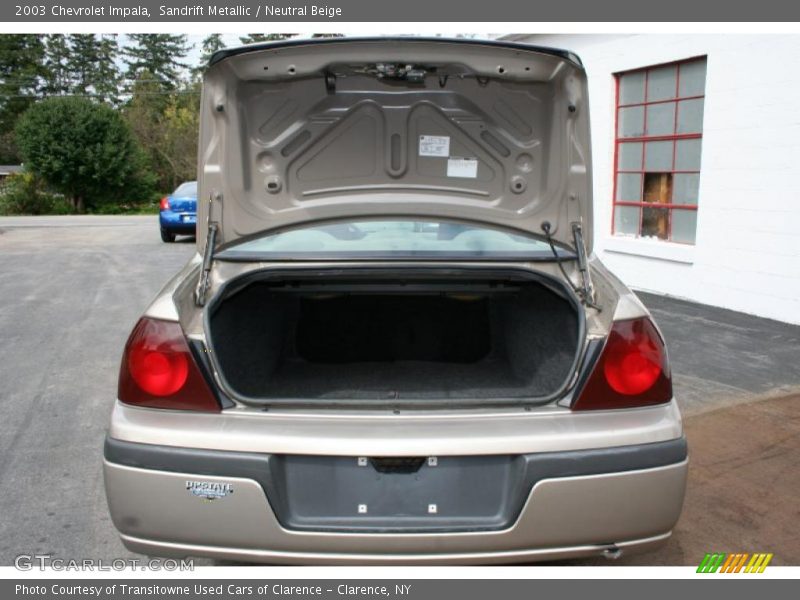 Sandrift Metallic / Neutral Beige 2003 Chevrolet Impala