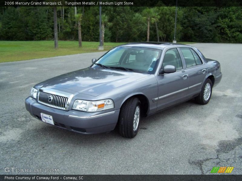 Tungsten Metallic / Medium Light Stone 2006 Mercury Grand Marquis LS