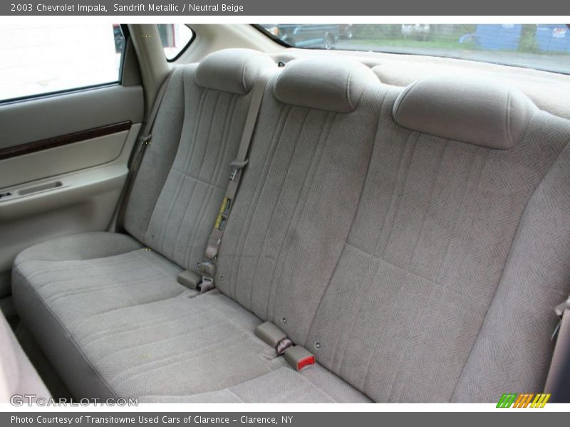 Sandrift Metallic / Neutral Beige 2003 Chevrolet Impala