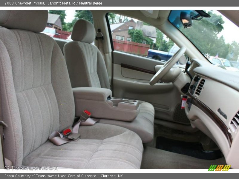 Sandrift Metallic / Neutral Beige 2003 Chevrolet Impala