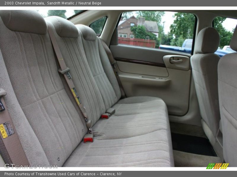 Sandrift Metallic / Neutral Beige 2003 Chevrolet Impala