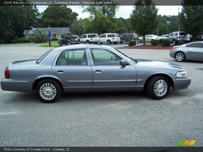 Tungsten Metallic / Medium Light Stone 2006 Mercury Grand Marquis LS