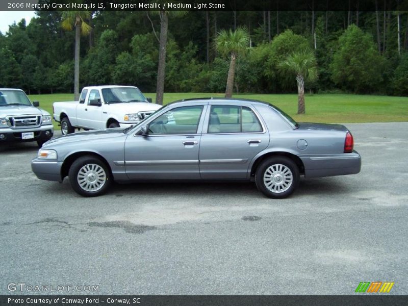 Tungsten Metallic / Medium Light Stone 2006 Mercury Grand Marquis LS
