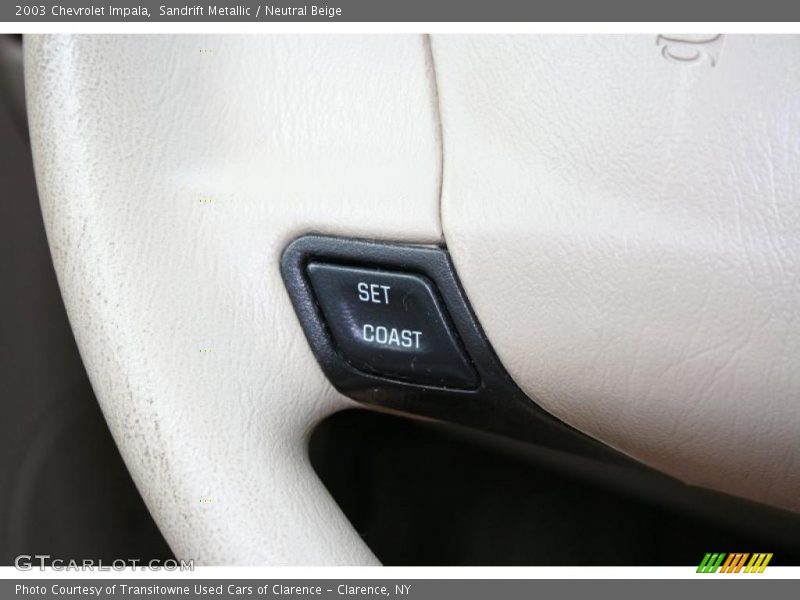Sandrift Metallic / Neutral Beige 2003 Chevrolet Impala