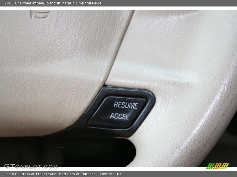 Sandrift Metallic / Neutral Beige 2003 Chevrolet Impala