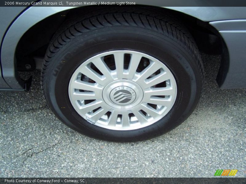 Tungsten Metallic / Medium Light Stone 2006 Mercury Grand Marquis LS