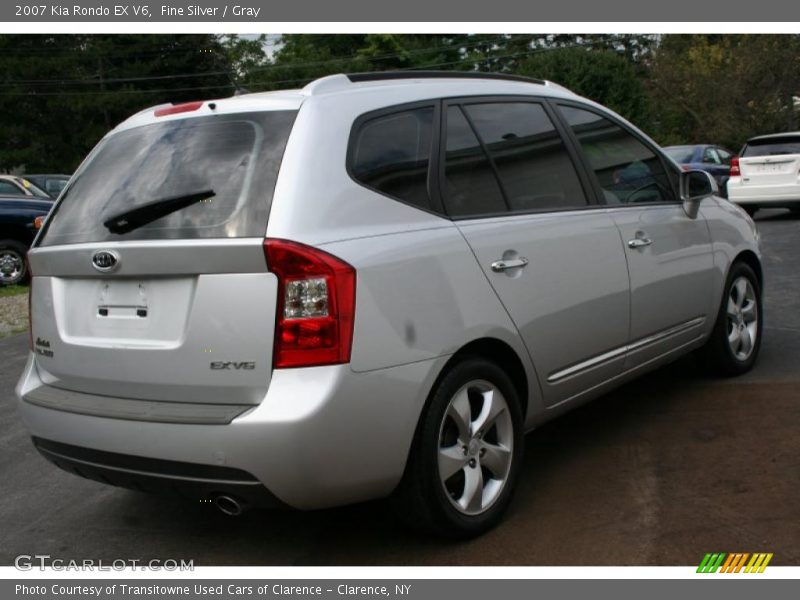 Fine Silver / Gray 2007 Kia Rondo EX V6