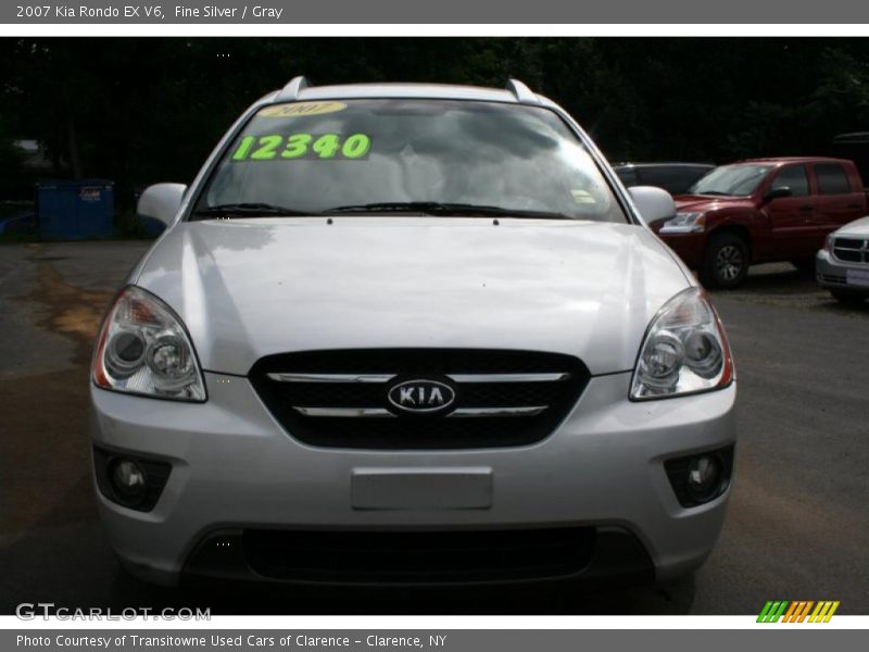 Fine Silver / Gray 2007 Kia Rondo EX V6