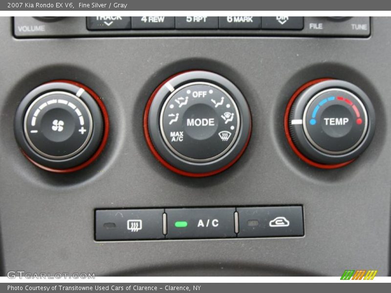 Fine Silver / Gray 2007 Kia Rondo EX V6