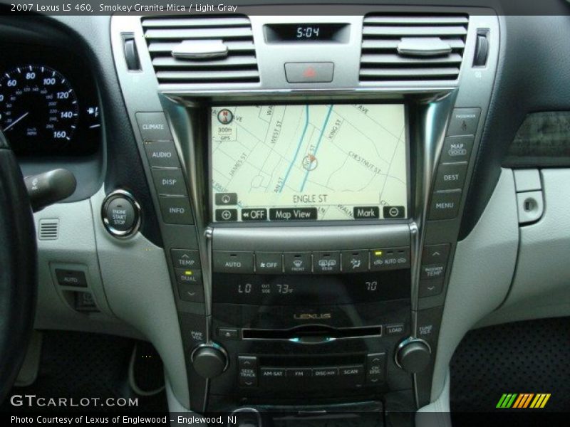 Smokey Granite Mica / Light Gray 2007 Lexus LS 460