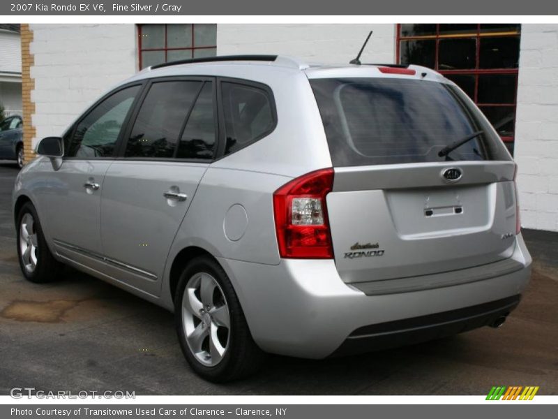 Fine Silver / Gray 2007 Kia Rondo EX V6