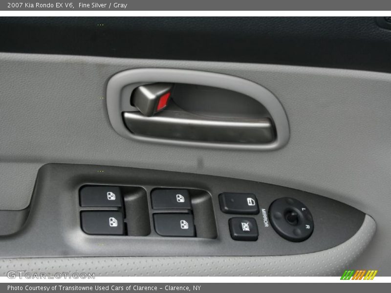 Fine Silver / Gray 2007 Kia Rondo EX V6