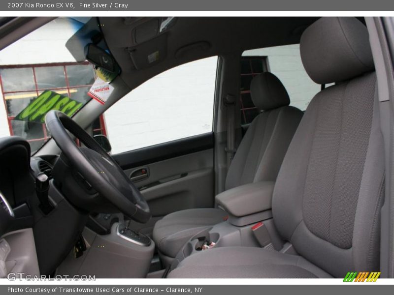 Fine Silver / Gray 2007 Kia Rondo EX V6