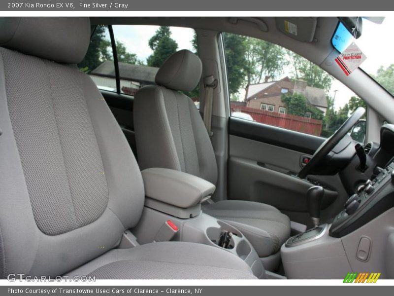 Fine Silver / Gray 2007 Kia Rondo EX V6