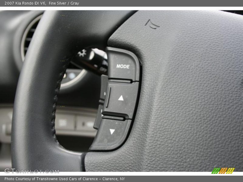 Fine Silver / Gray 2007 Kia Rondo EX V6