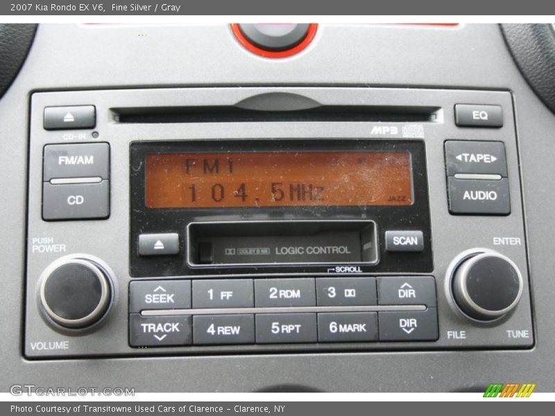 Fine Silver / Gray 2007 Kia Rondo EX V6