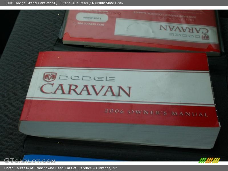 Butane Blue Pearl / Medium Slate Gray 2006 Dodge Grand Caravan SE