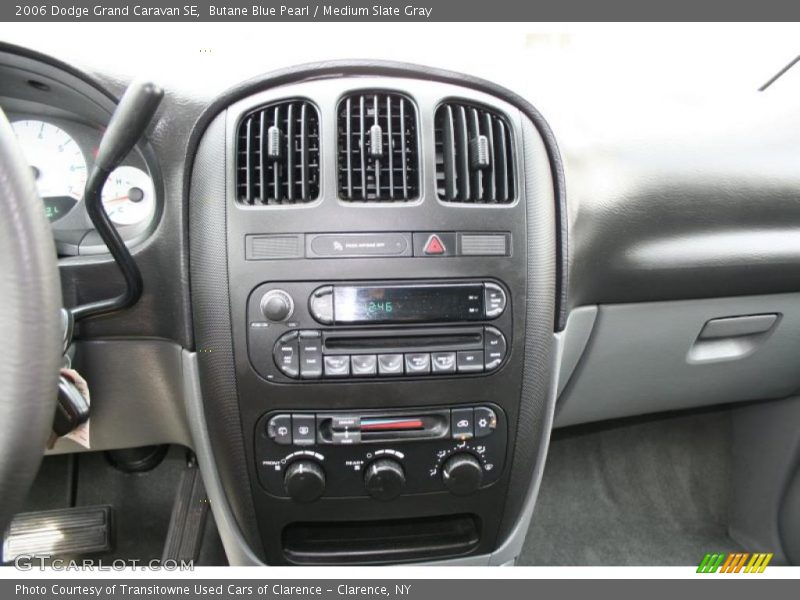 Butane Blue Pearl / Medium Slate Gray 2006 Dodge Grand Caravan SE