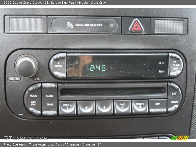 Butane Blue Pearl / Medium Slate Gray 2006 Dodge Grand Caravan SE