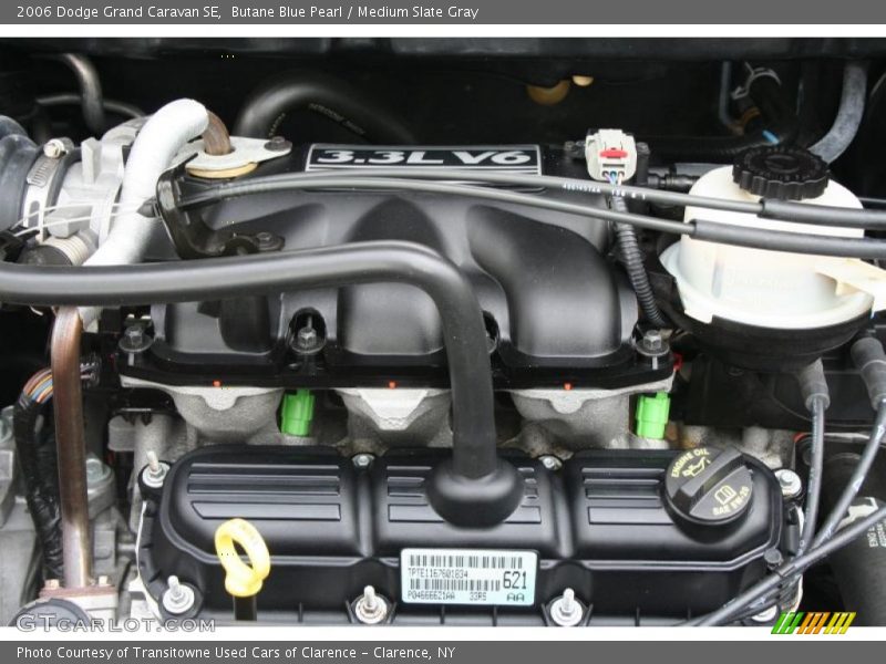 Butane Blue Pearl / Medium Slate Gray 2006 Dodge Grand Caravan SE