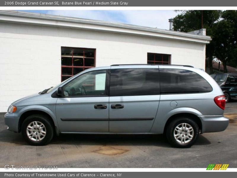 Butane Blue Pearl / Medium Slate Gray 2006 Dodge Grand Caravan SE