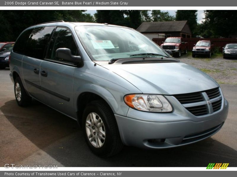 Butane Blue Pearl / Medium Slate Gray 2006 Dodge Grand Caravan SE