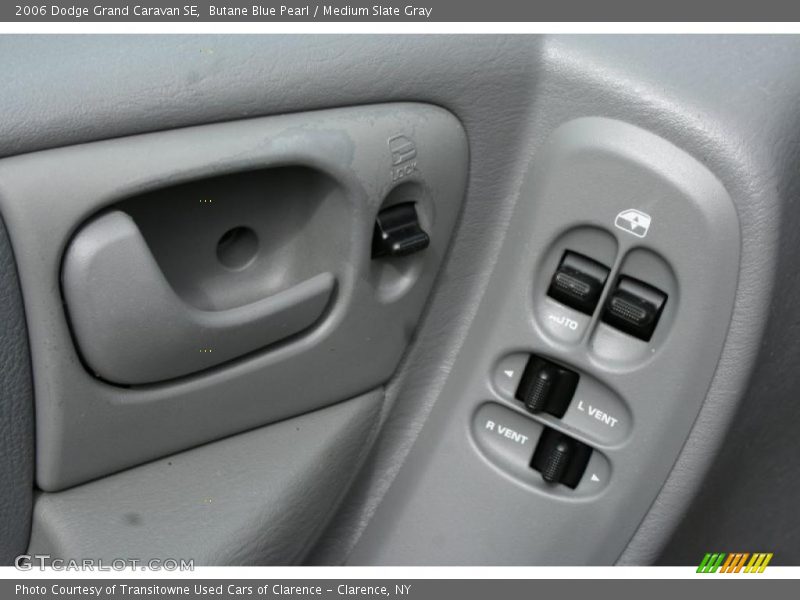 Butane Blue Pearl / Medium Slate Gray 2006 Dodge Grand Caravan SE