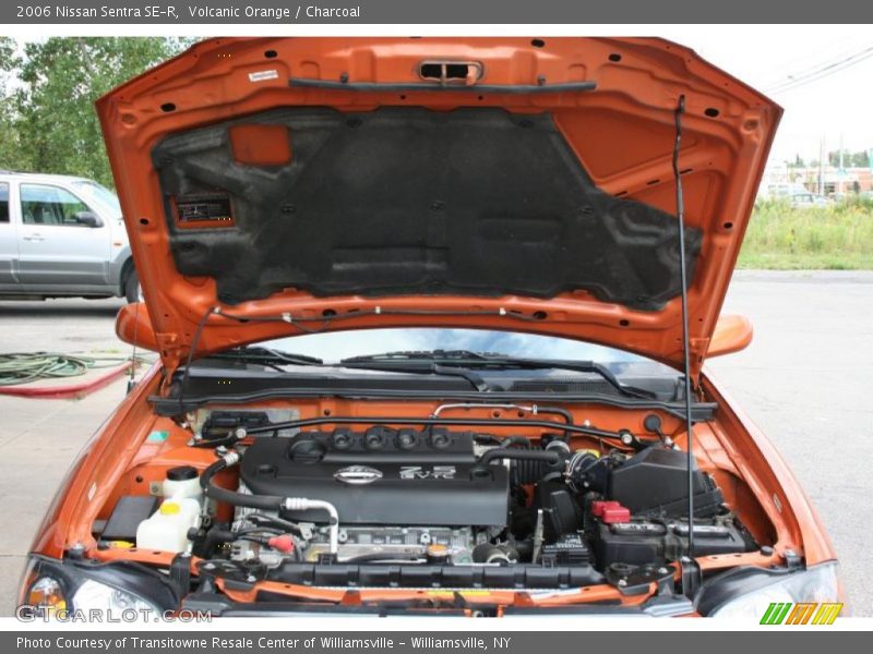 Volcanic Orange / Charcoal 2006 Nissan Sentra SE-R