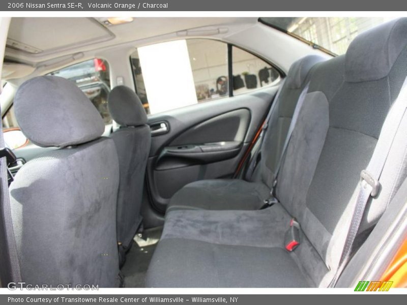 Volcanic Orange / Charcoal 2006 Nissan Sentra SE-R
