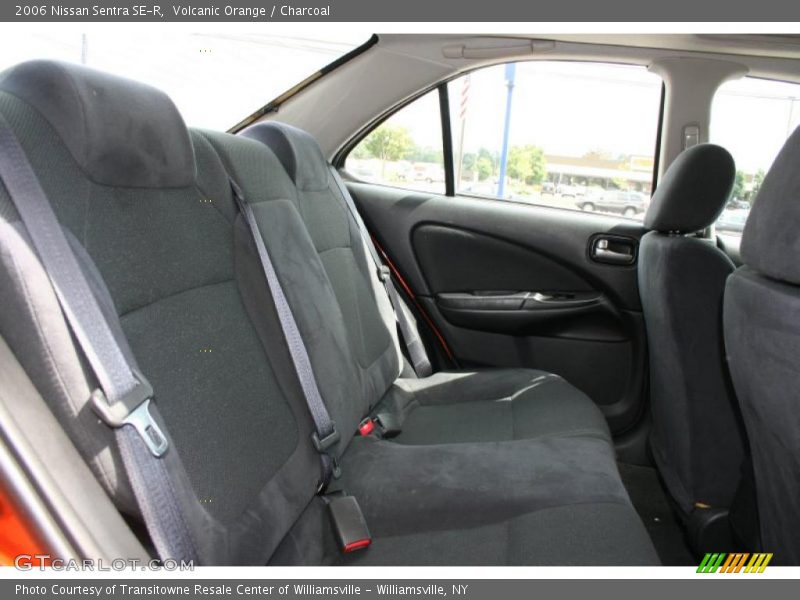 Volcanic Orange / Charcoal 2006 Nissan Sentra SE-R