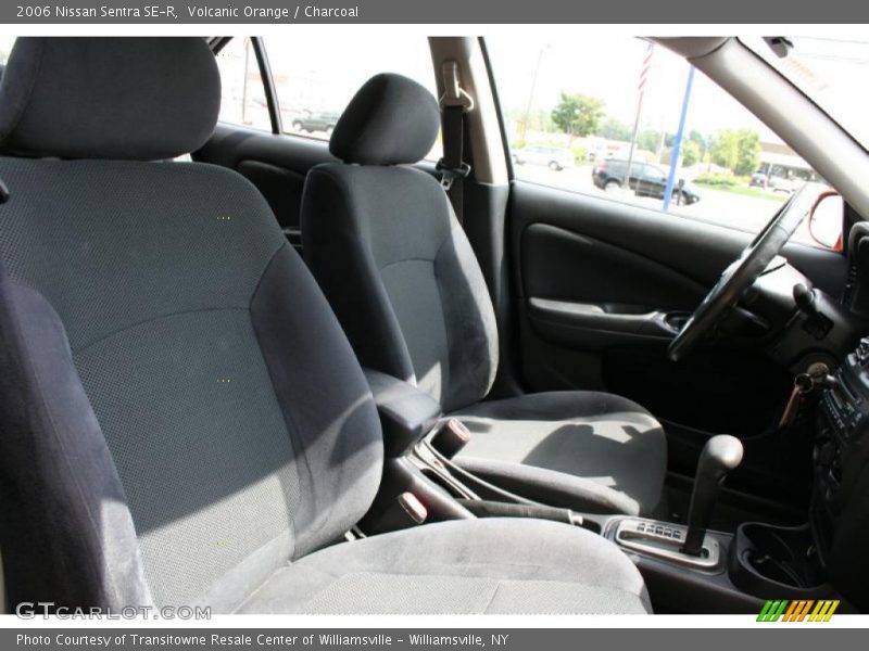 Volcanic Orange / Charcoal 2006 Nissan Sentra SE-R