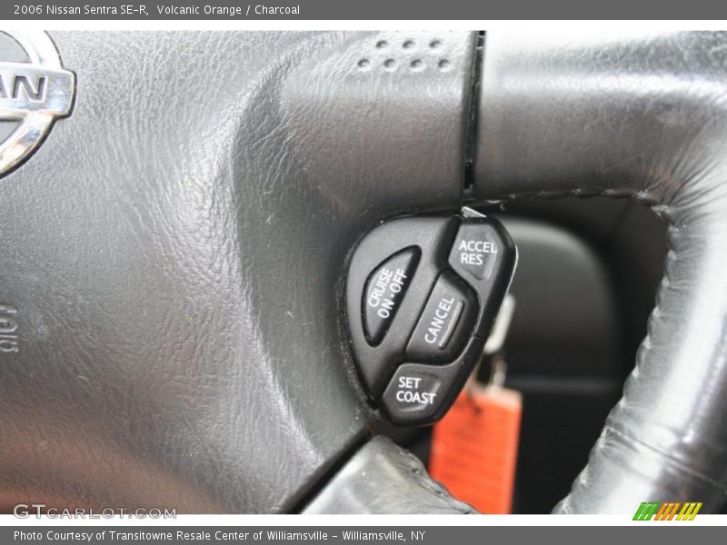 Volcanic Orange / Charcoal 2006 Nissan Sentra SE-R