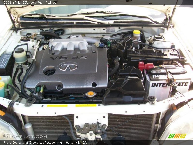 Ivory Pearl / Willow 2002 Infiniti I 35