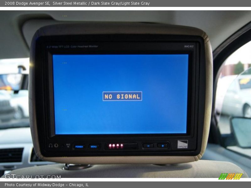 Silver Steel Metallic / Dark Slate Gray/Light Slate Gray 2008 Dodge Avenger SE