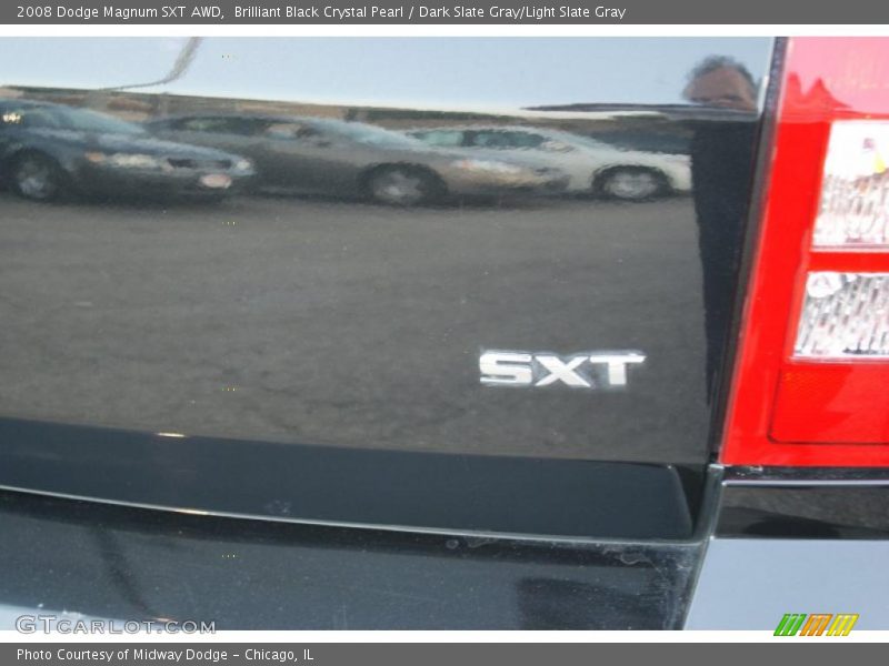 Brilliant Black Crystal Pearl / Dark Slate Gray/Light Slate Gray 2008 Dodge Magnum SXT AWD