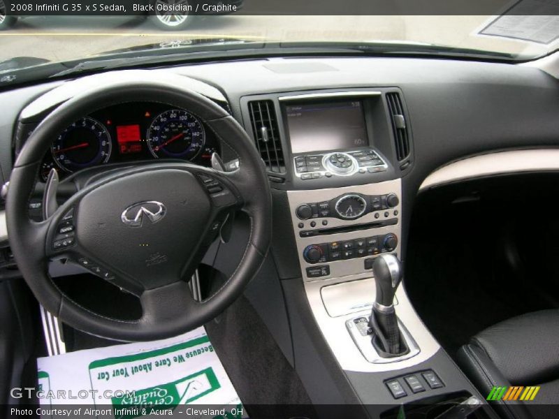 Black Obsidian / Graphite 2008 Infiniti G 35 x S Sedan