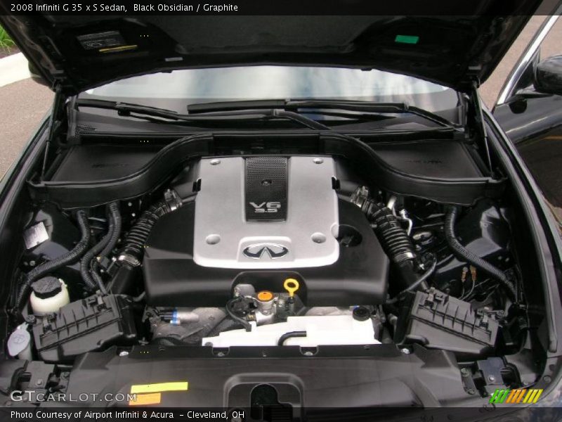 Black Obsidian / Graphite 2008 Infiniti G 35 x S Sedan