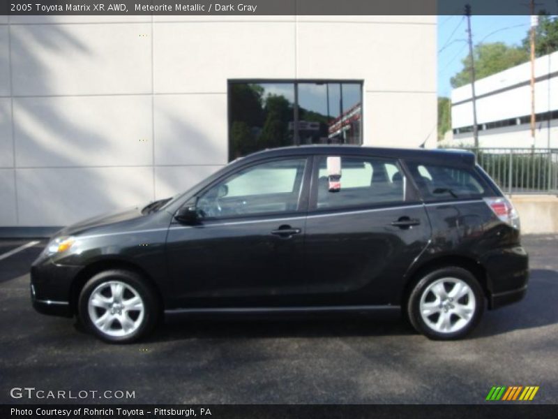 Meteorite Metallic / Dark Gray 2005 Toyota Matrix XR AWD