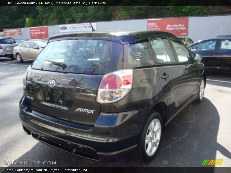Meteorite Metallic / Dark Gray 2005 Toyota Matrix XR AWD