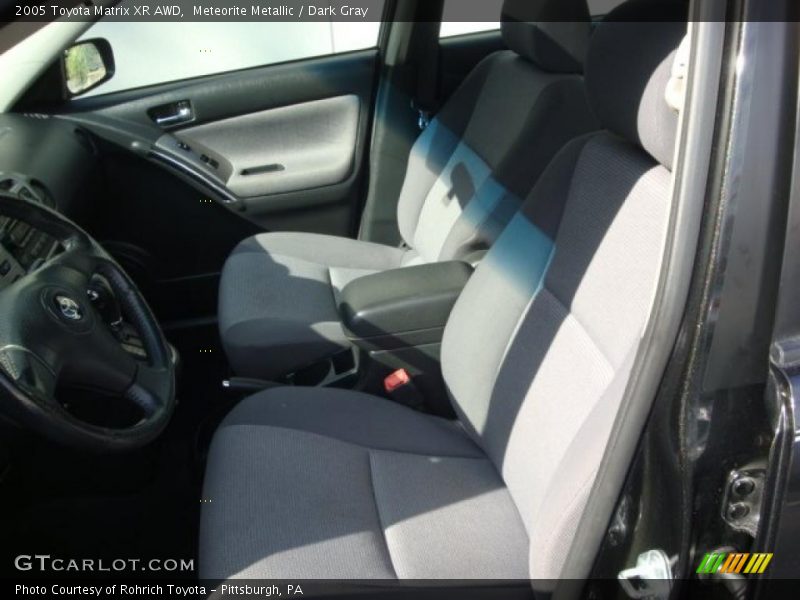 Meteorite Metallic / Dark Gray 2005 Toyota Matrix XR AWD
