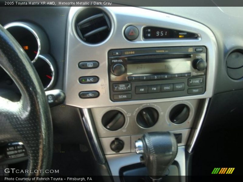 Meteorite Metallic / Dark Gray 2005 Toyota Matrix XR AWD