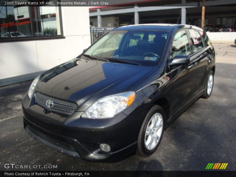 Meteorite Metallic / Dark Gray 2005 Toyota Matrix XR AWD
