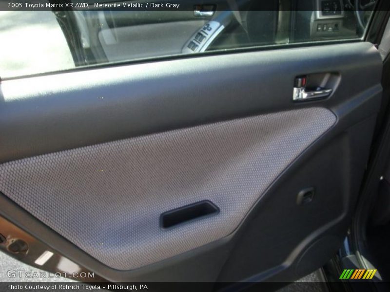 Meteorite Metallic / Dark Gray 2005 Toyota Matrix XR AWD