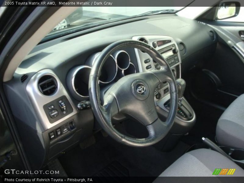 Meteorite Metallic / Dark Gray 2005 Toyota Matrix XR AWD