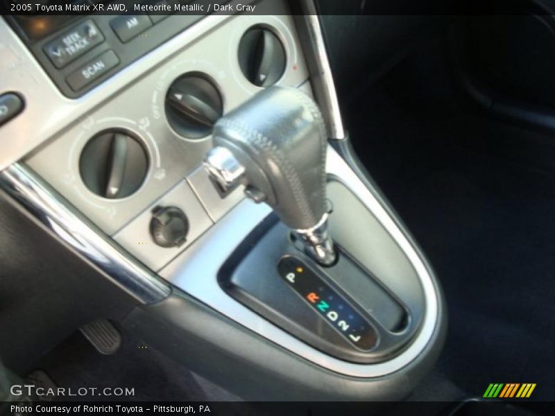 Meteorite Metallic / Dark Gray 2005 Toyota Matrix XR AWD