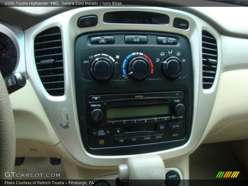 Sonora Gold Metallic / Ivory Beige 2006 Toyota Highlander 4WD
