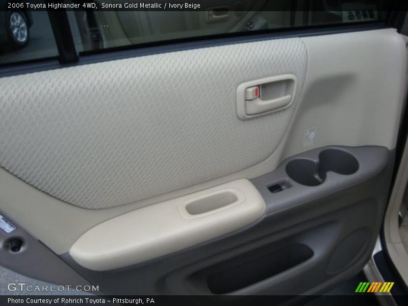 Sonora Gold Metallic / Ivory Beige 2006 Toyota Highlander 4WD