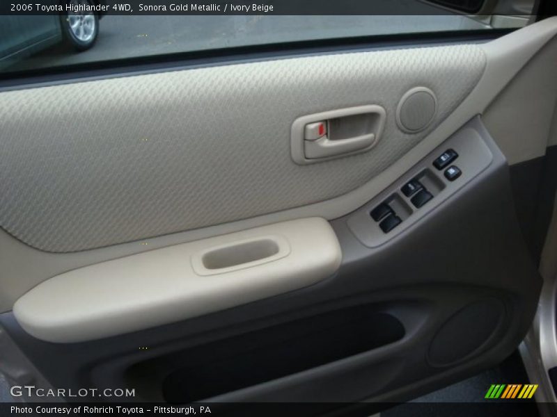 Sonora Gold Metallic / Ivory Beige 2006 Toyota Highlander 4WD